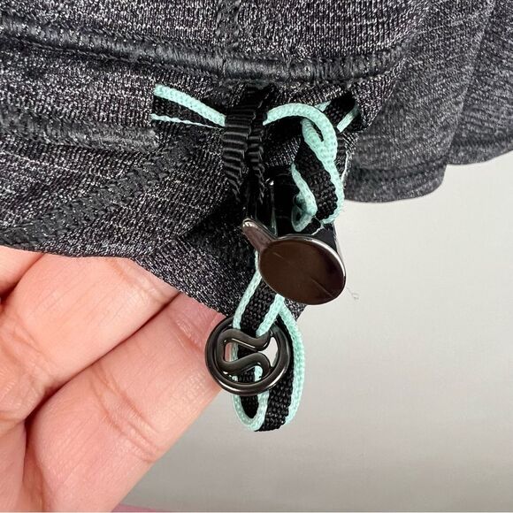 Lululemon Run Times Tank- Women's Size 8- W1F18S Heathered Black/Rocky Road - Picture 3 of 7